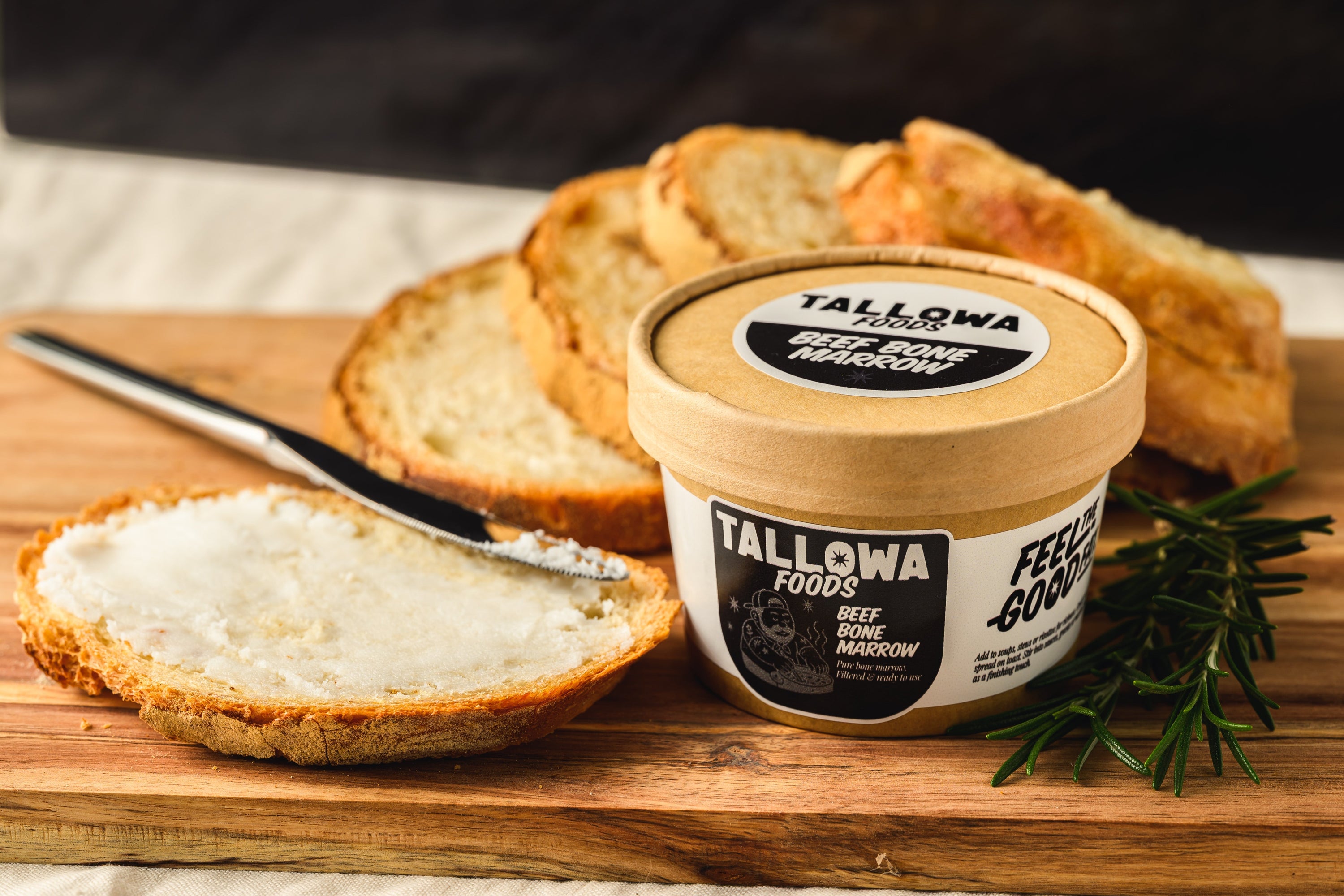 Tallowa beef bone marrow spread traditional nutrient dense animal food
